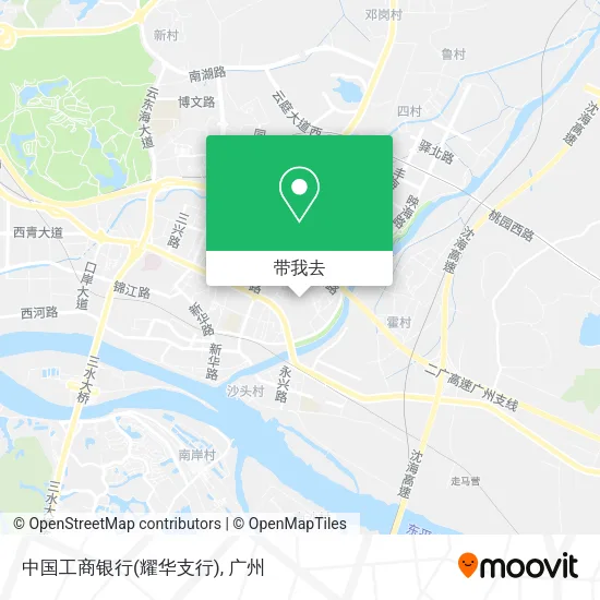 中国工商银行(耀华支行)地图