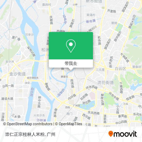 崇仁正宗桂林人米粉地图