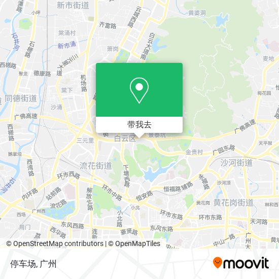 停车场地图
