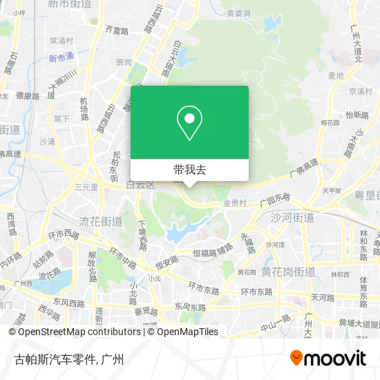 古帕斯汽车零件地图