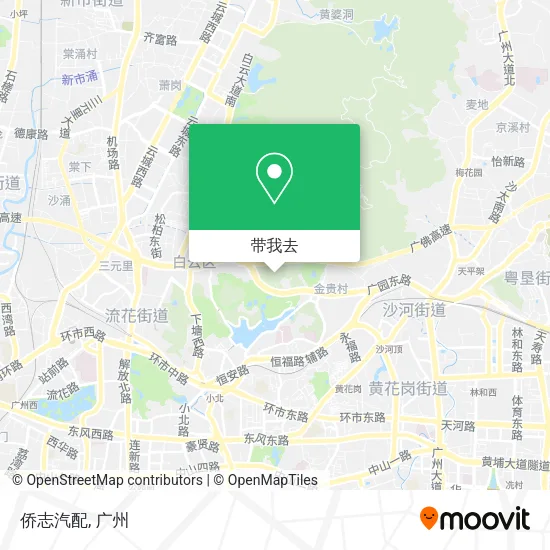 侨志汽配地图