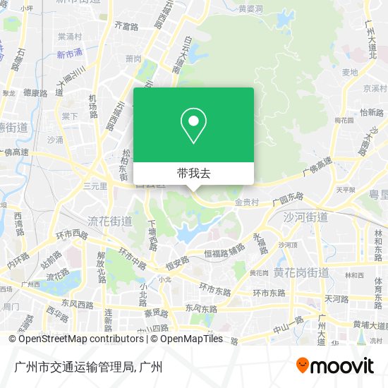 广州市交通运输管理局地图