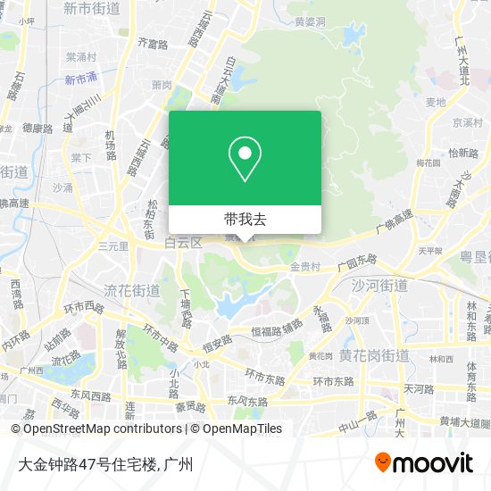 大金钟路47号住宅楼地图