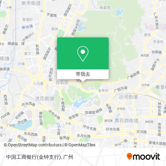 中国工商银行(金钟支行)地图