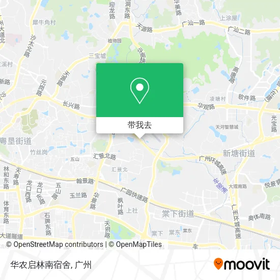 华农启林南宿舍地图
