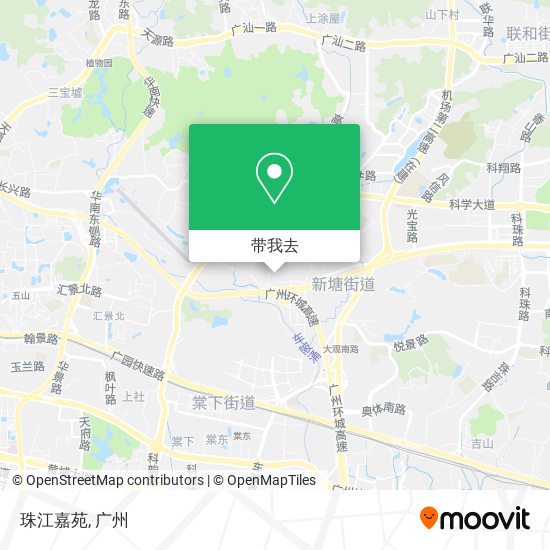 珠江嘉苑地图