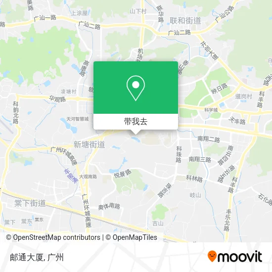 邮通大厦地图