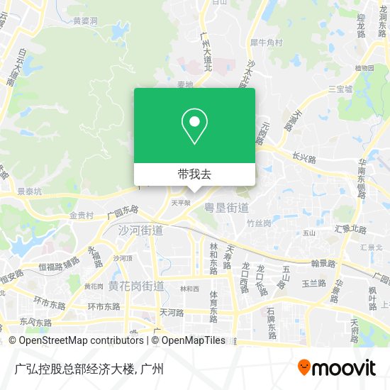 广弘控股总部经济大楼地图