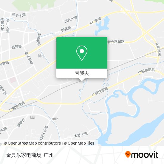 金典乐家电商场地图