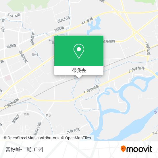 富好城-二期地图