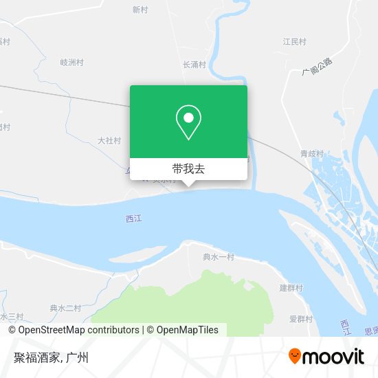 聚福酒家地图
