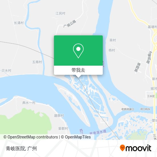 青岐医院地图