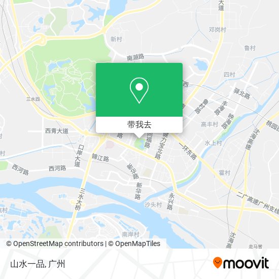 山水一品地图