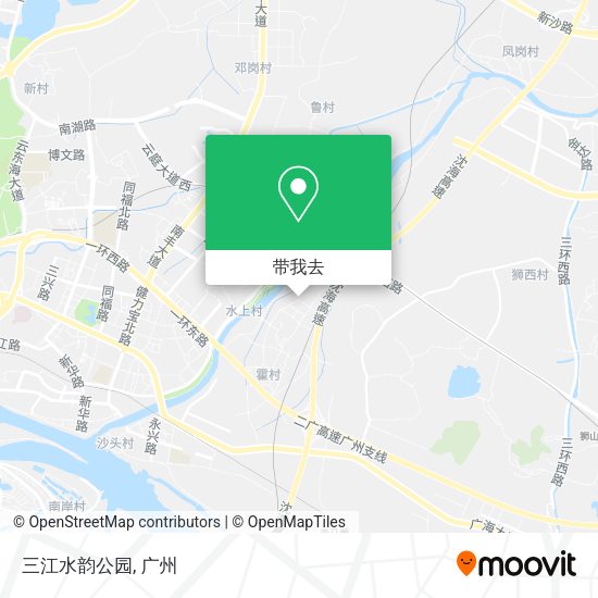 三江水韵公园地图