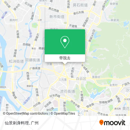仙景刺身料理地图