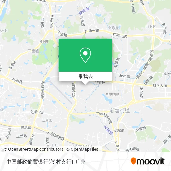 中国邮政储蓄银行(岑村支行)地图