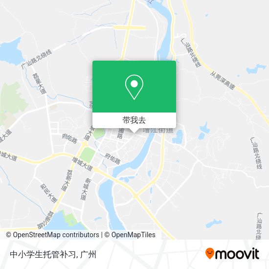 中小学生托管补习地图