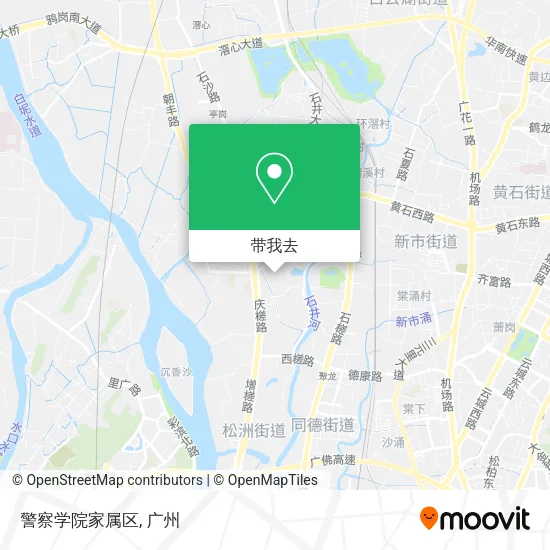 警察学院家属区地图