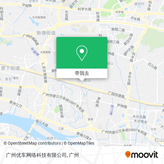 广州优车网络科技有限公司地图