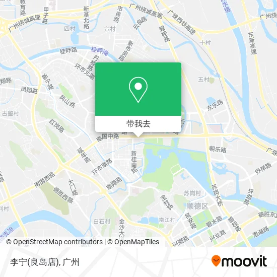 李宁(良岛店)地图