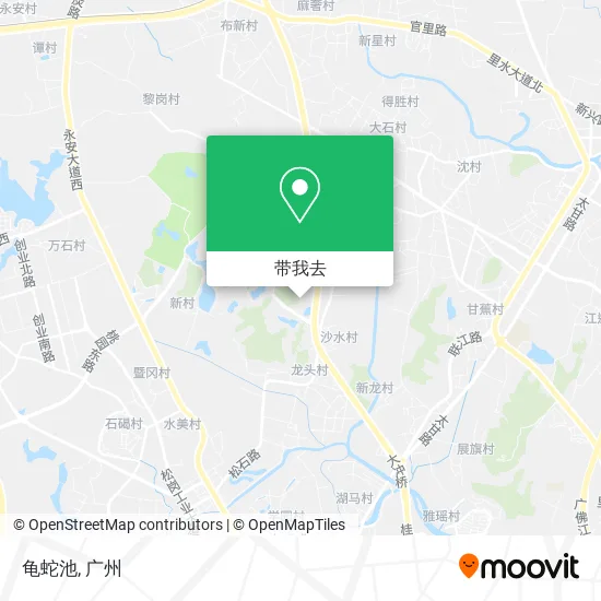 龟蛇池地图