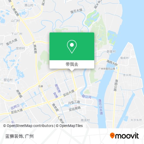 蓝狮装饰地图