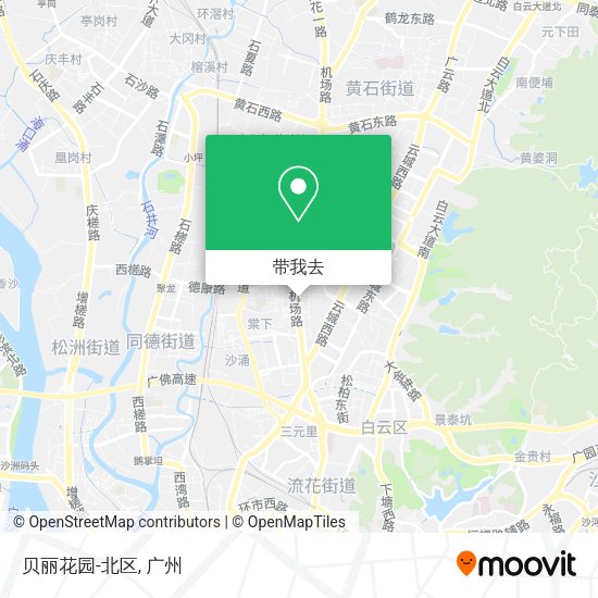 贝丽花园-北区地图