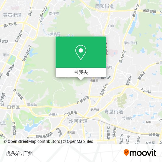 虎头岩地图