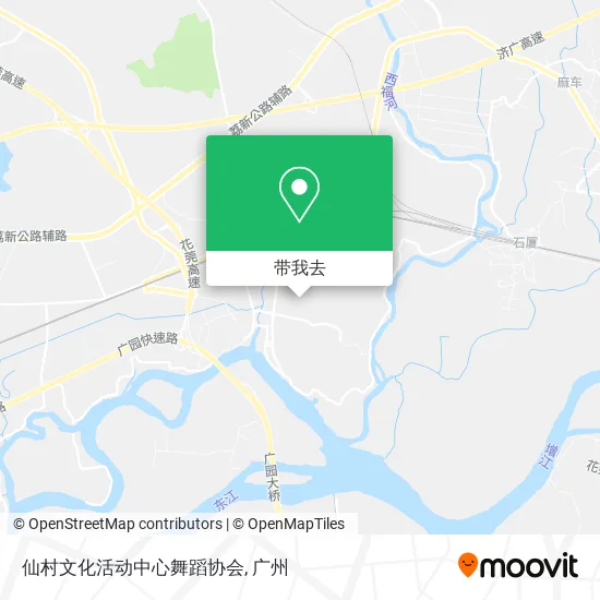 仙村文化活动中心舞蹈协会地图
