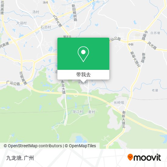 九龙塘地图