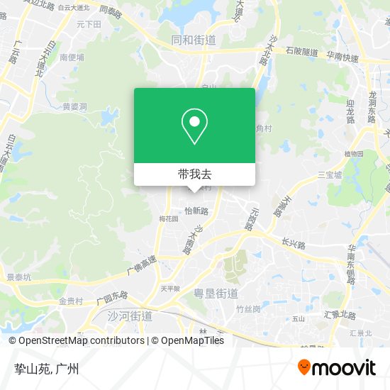 挚山苑地图