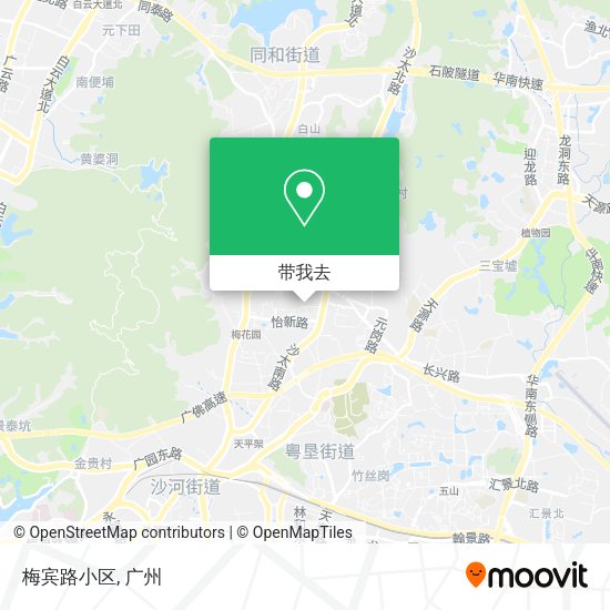梅宾路小区地图