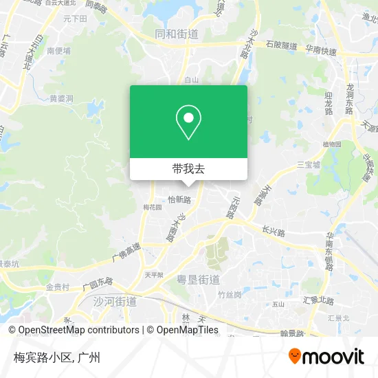 梅宾路小区地图