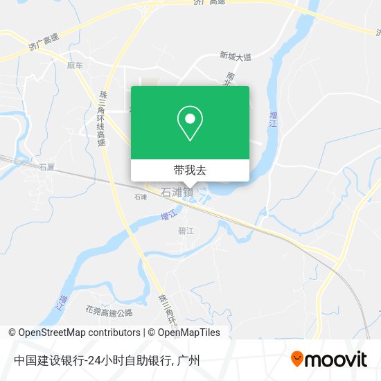 中国建设银行-24小时自助银行地图