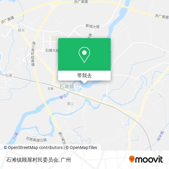 石滩镇顾屋村民委员会地图