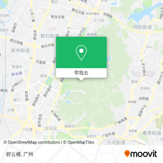 碧云楼地图