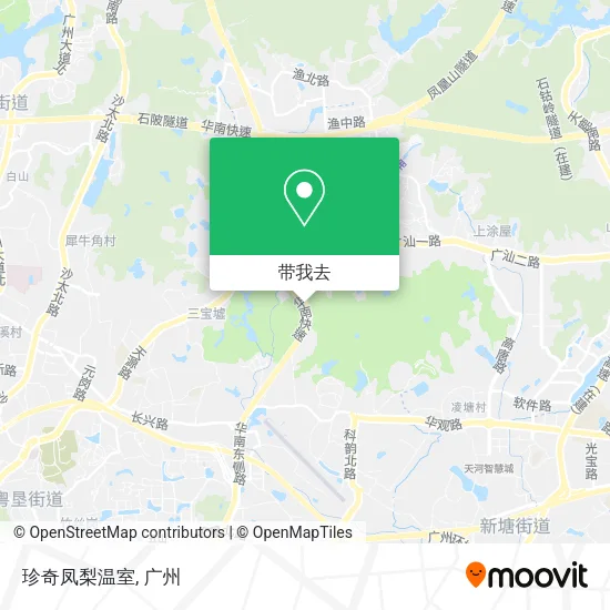 珍奇凤梨温室地图