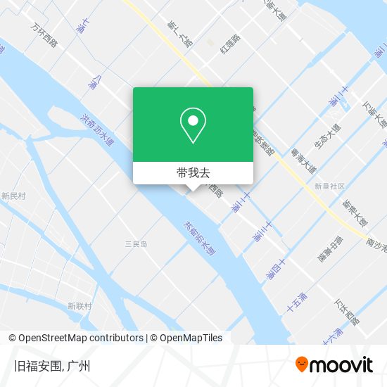 旧福安围地图