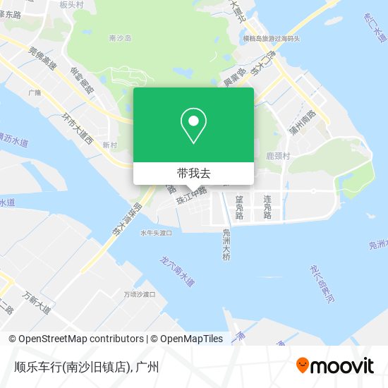 顺乐车行(南沙旧镇店)地图