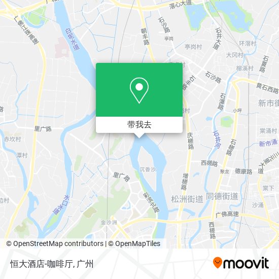 恒大酒店-咖啡厅地图