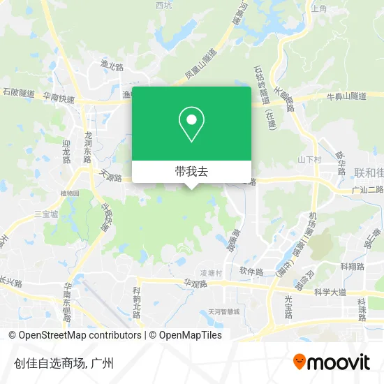 创佳自选商场地图