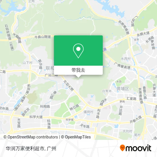 华润万家便利超市地图