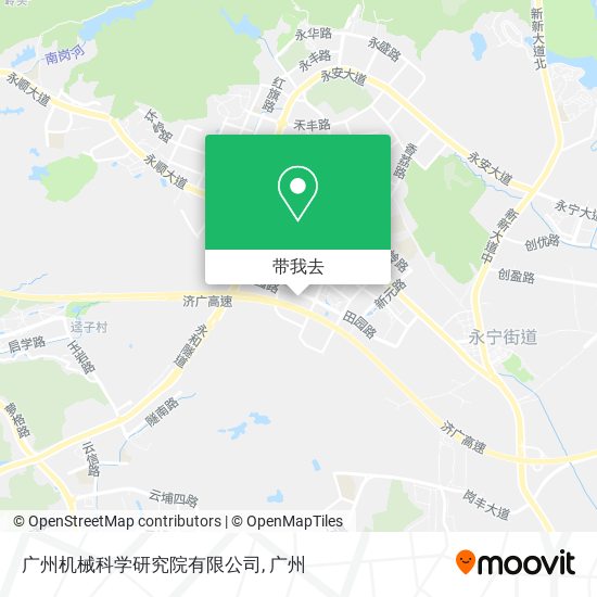 广州机械科学研究院有限公司地图