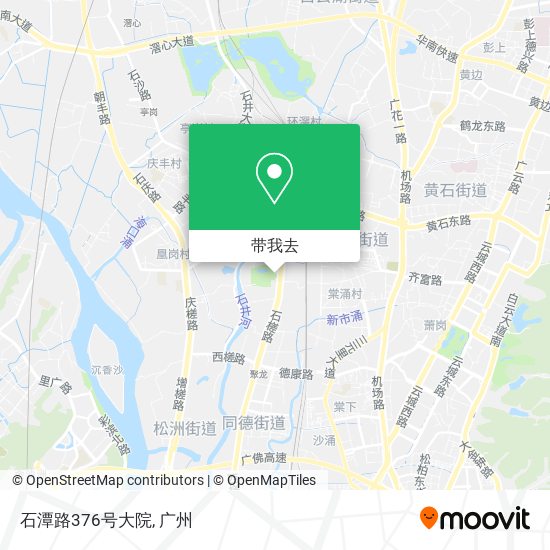 石潭路376号大院地图