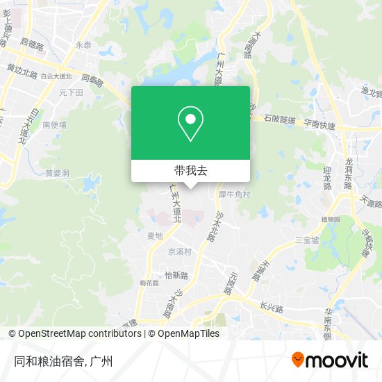 同和粮油宿舍地图