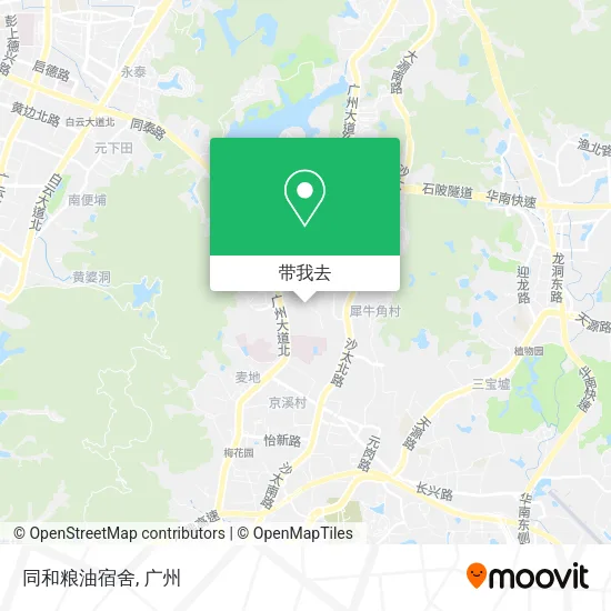 同和粮油宿舍地图