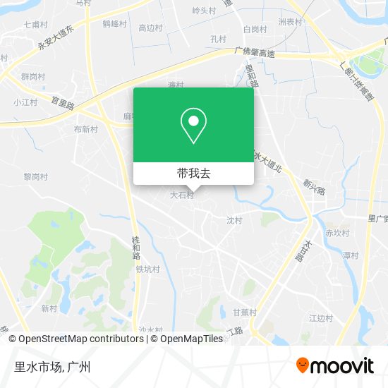里水市场地图