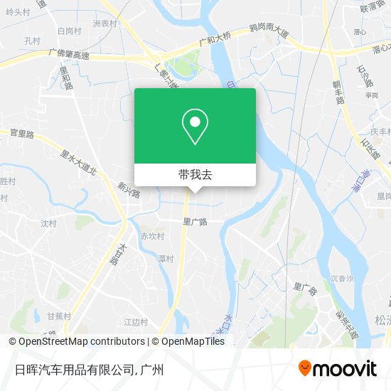 日晖汽车用品有限公司地图
