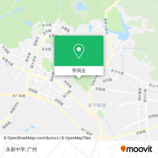 永新中学地图