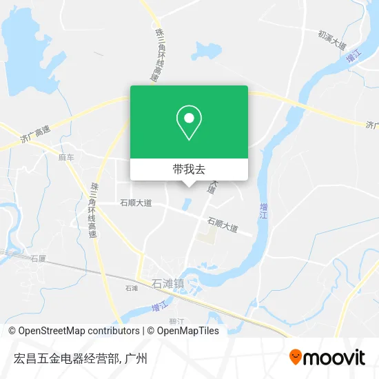 宏昌五金电器经营部地图